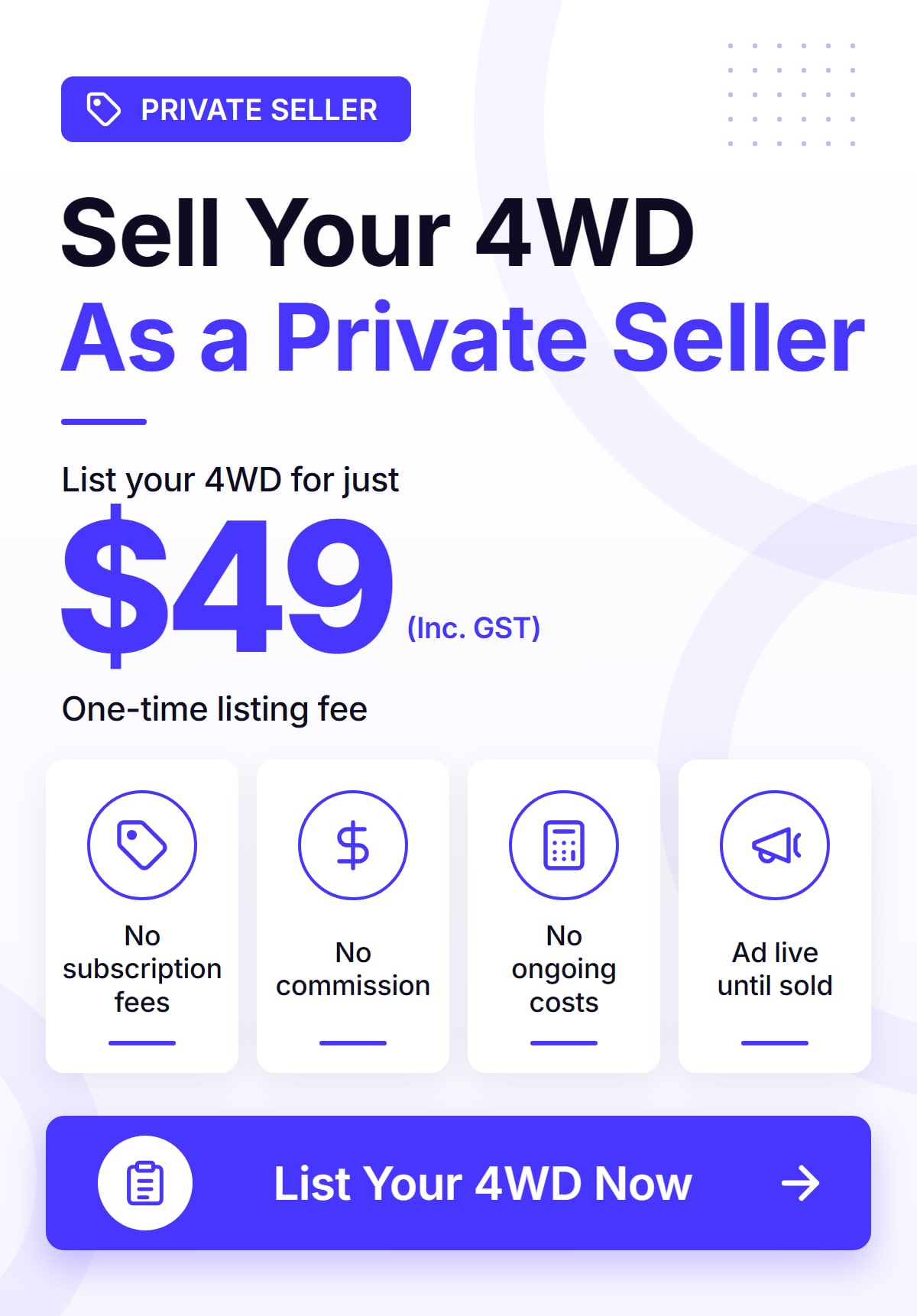 Sell My 4WD